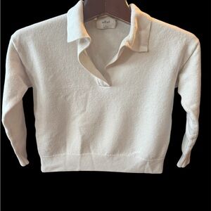 Wilfred fine wool cropped sweater size M